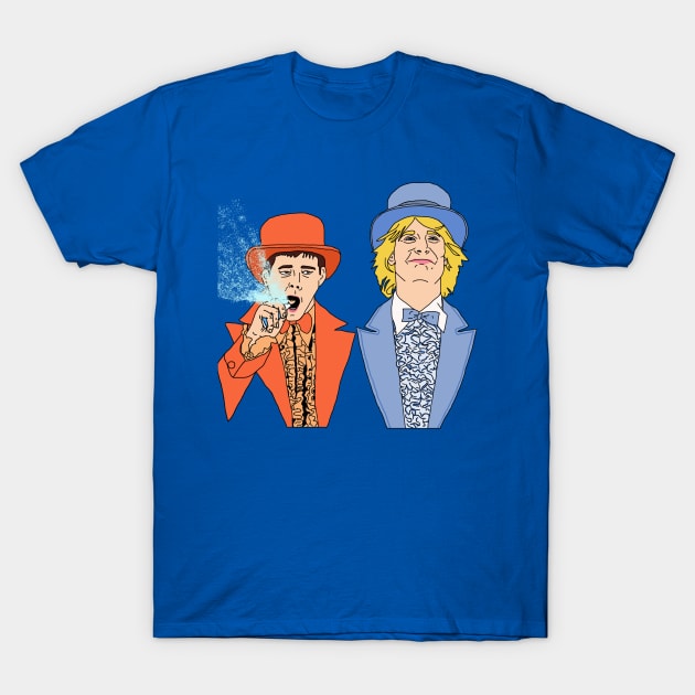 Dumb and Dumber Mouth Spray T-Shirt by Lydia's Green Light Closet 